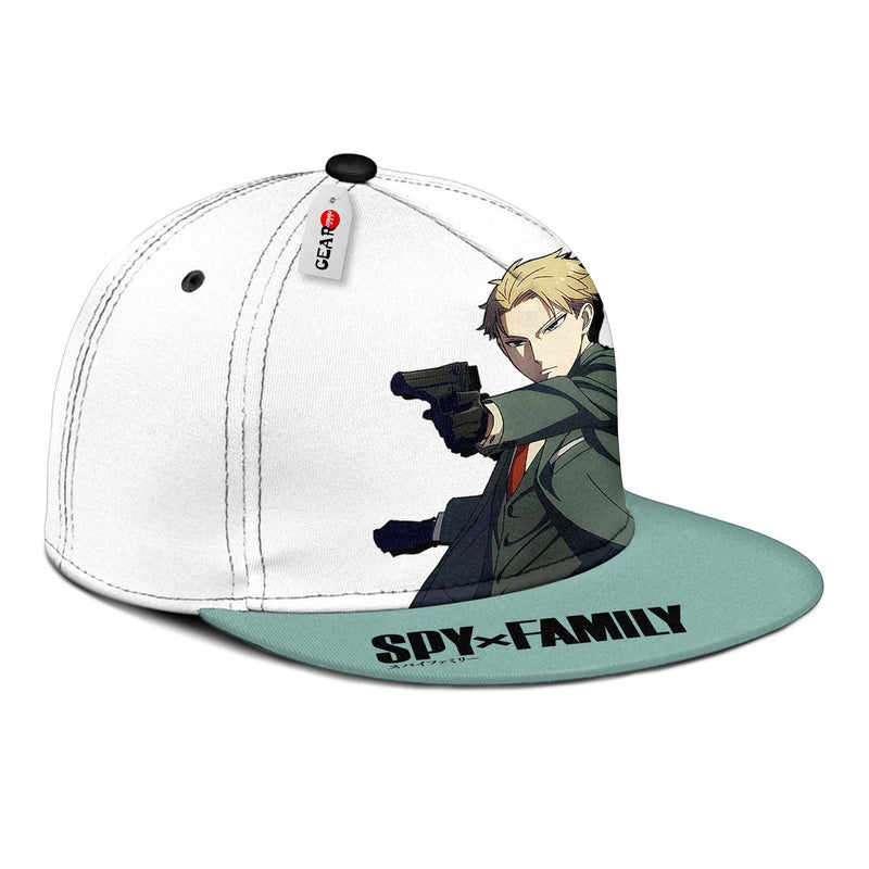 Loid Forger Snapback Hat Custom Spy x Family Anime Hat