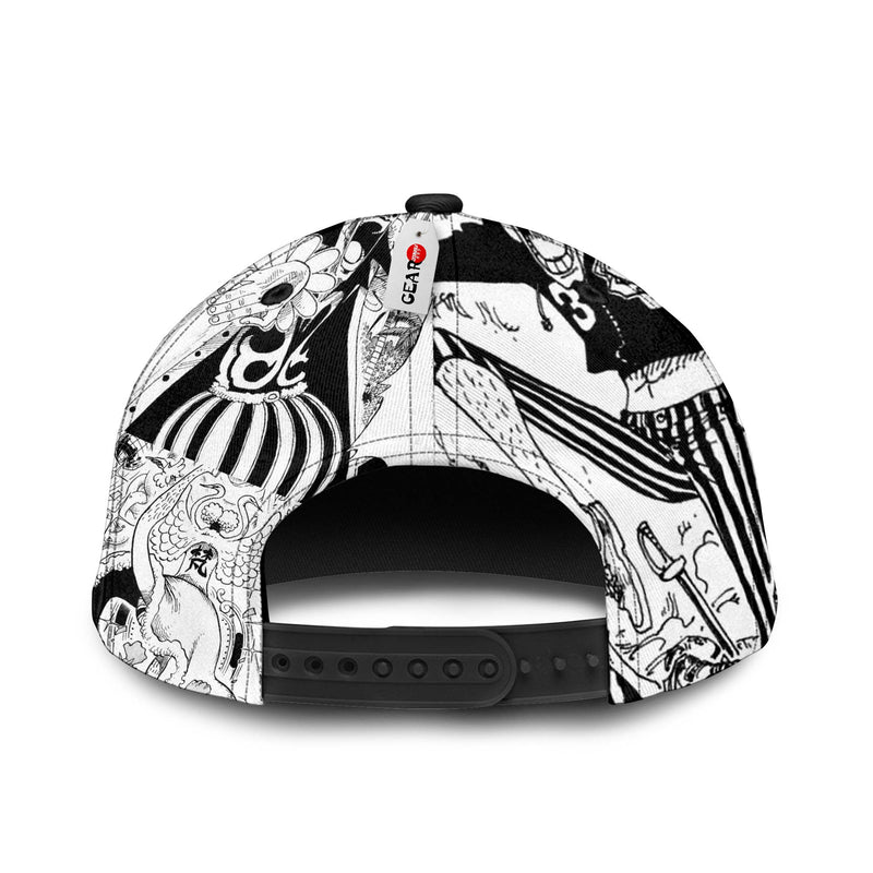 Bentham Snapback Hat Custom One Piece Anime Hat Mix Manga