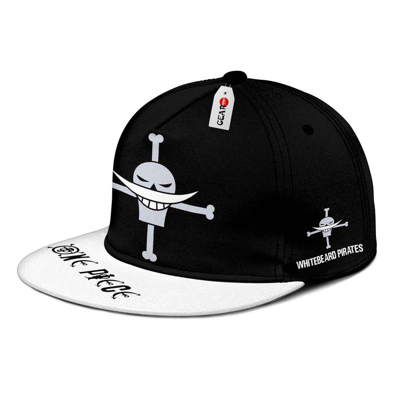 Whitebeard Pirates Hat Cap One Piece Anime Snapback Hat