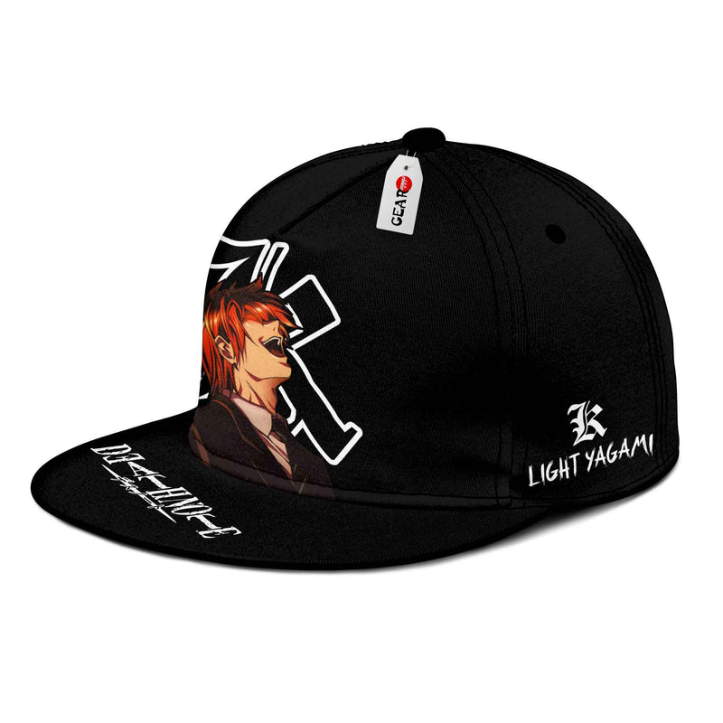 Light Yagami Kira Hat Cap Anime Snapback Hat