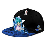 Vegeta Blue Cap Hat Custom Anime Dragon Ball Snapback