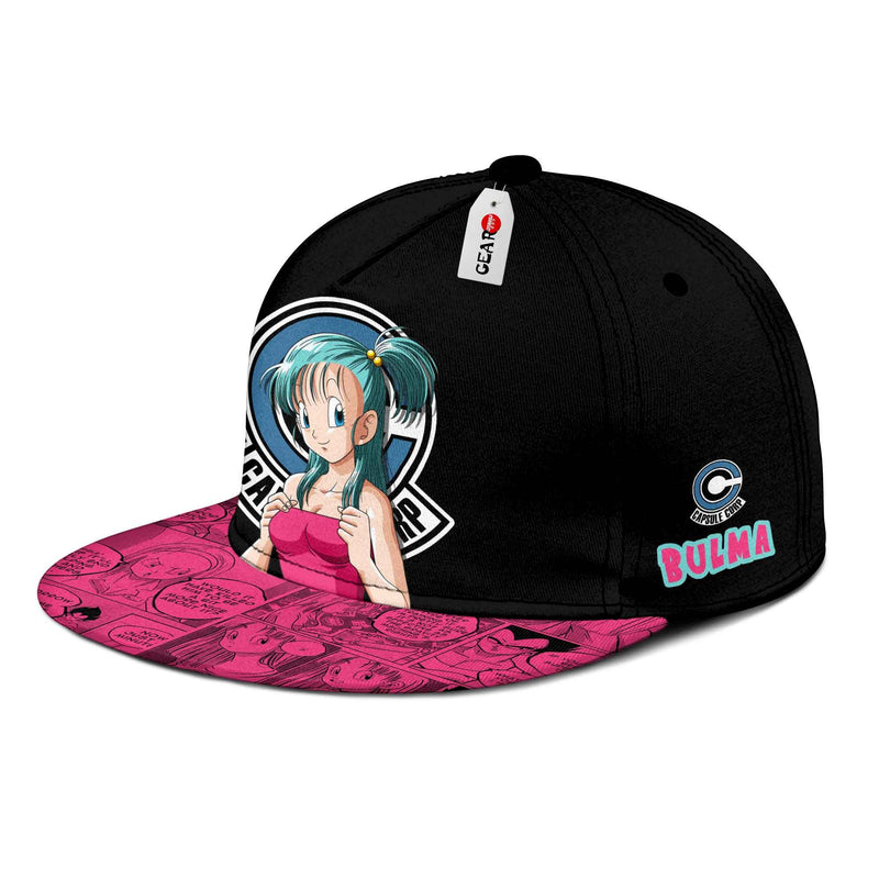 Bulma Cap Hat Custom Anime Dragon Ball Snapback