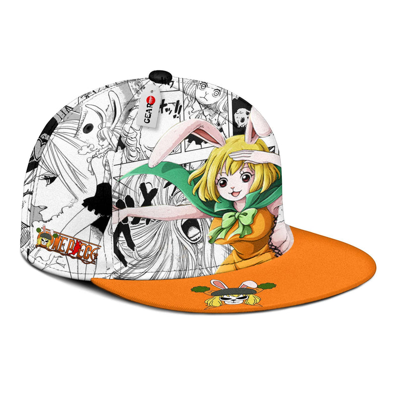 Carrot Snapback Hat Custom One Piece Anime Hat Mix Manga