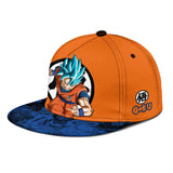 Goku Blue Cap Hat Custom Anime Dragon Ball Snapback