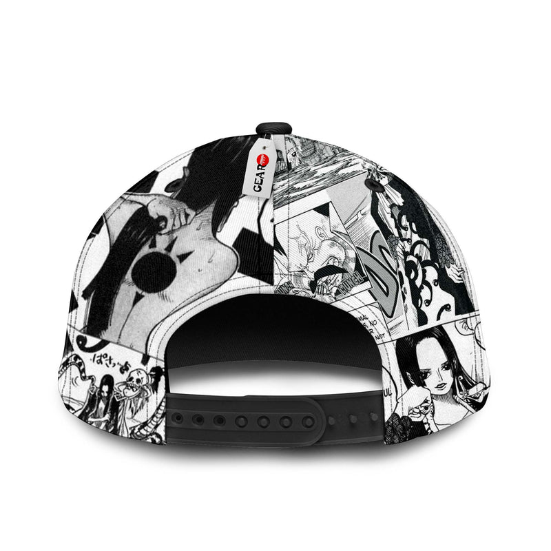 Boa Hancock Snapback Hat Custom One Piece Anime Hat Mix Manga