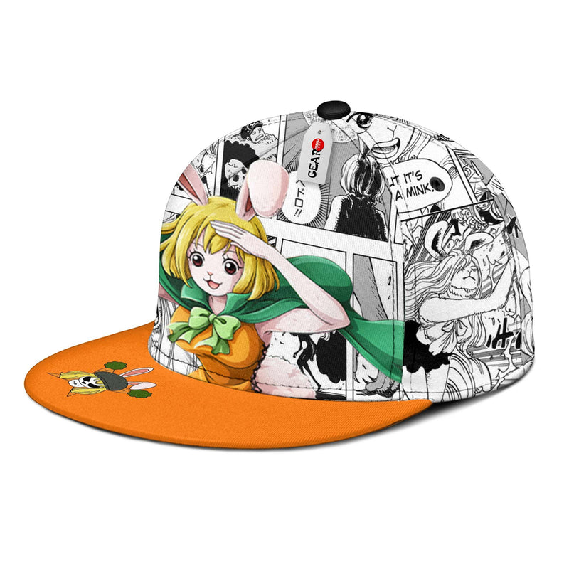 Carrot Snapback Hat Custom One Piece Anime Hat Mix Manga