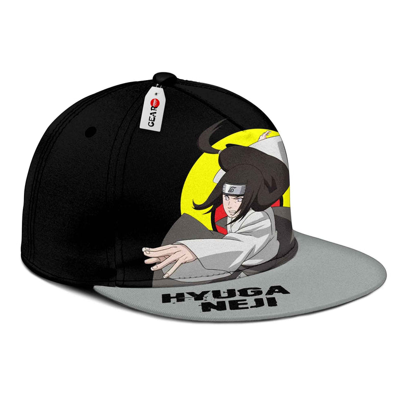 Neji Hyuga Snapback Hat Custom Anime Hat