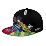 Giyuu Tomioka Cap Hat Custom Kimetsu Anime Snapback