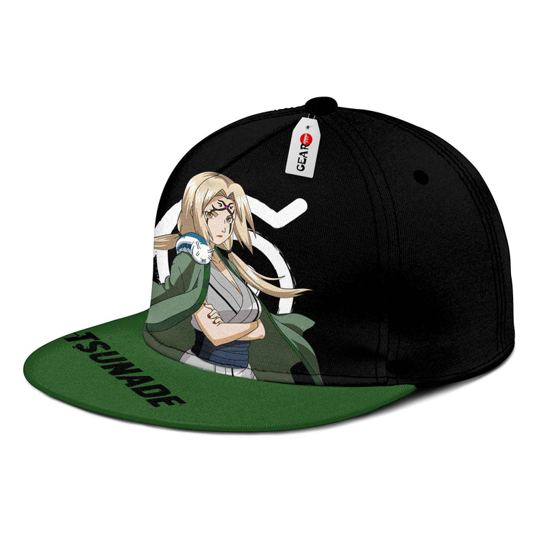 Tsunade Snapback Hat Custom Anime Hat