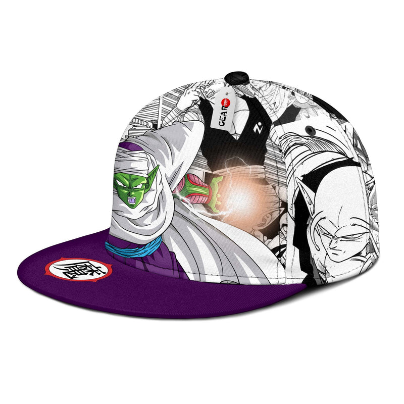 Piccolo Snapback Hat Custom Dragon Ball Anime Hat Mix Manga