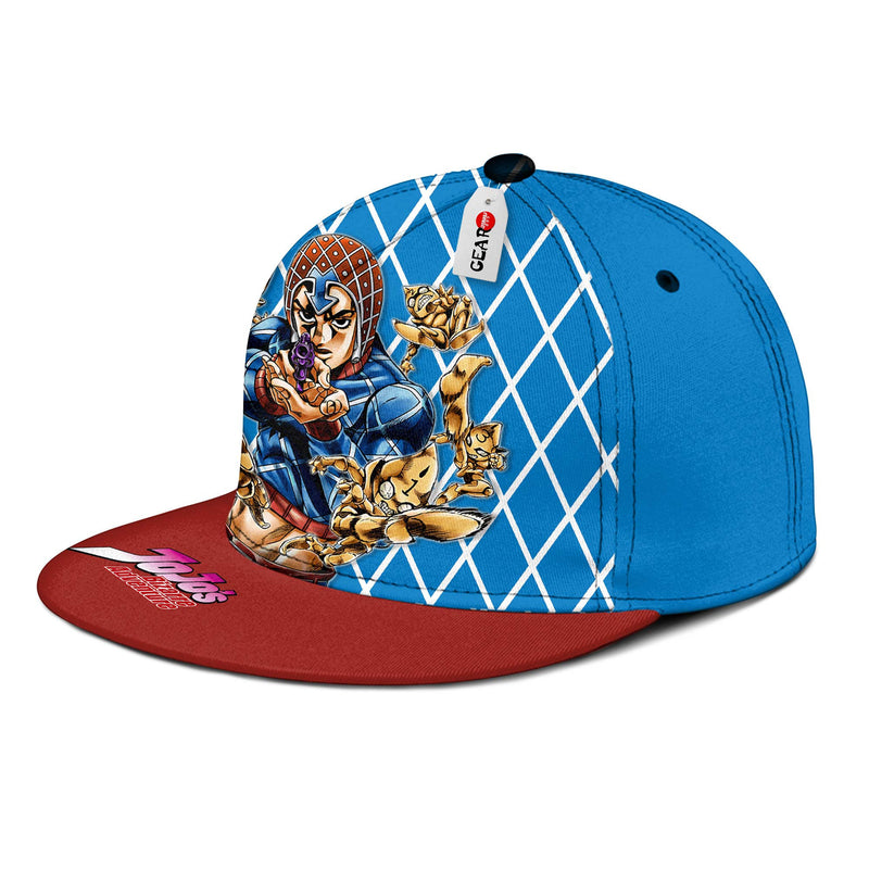 Guido Mista Snapback Hat Custom Anime Hat