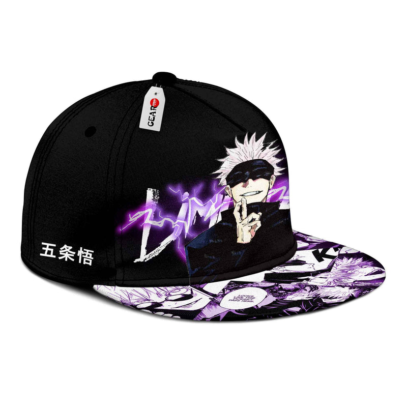 Satoru Gojou Snapback Custom Jujutsu Anime