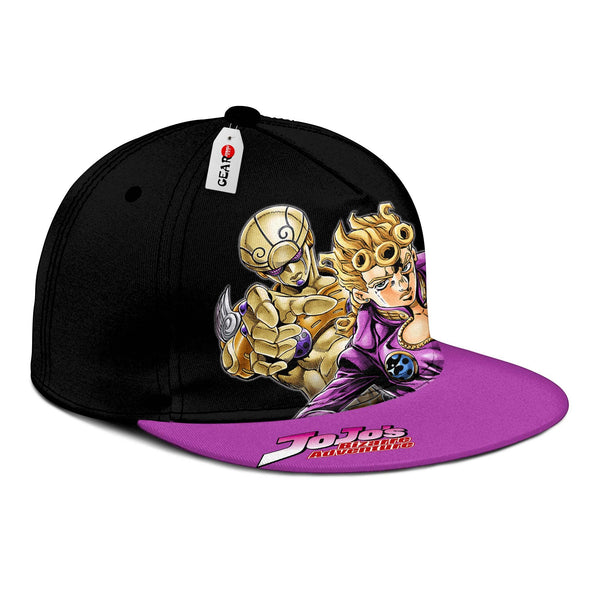 Giorno Giovanna Snapback Hat Custom Anime Hat