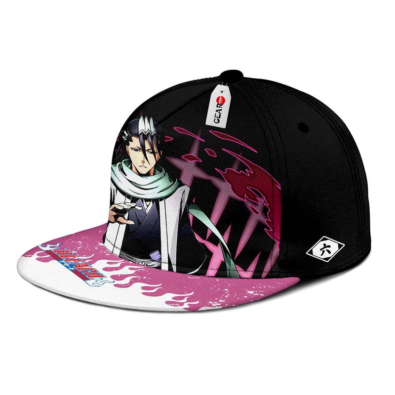 Byakuya Kuchiki Snapback Hat Custom Anime Hat