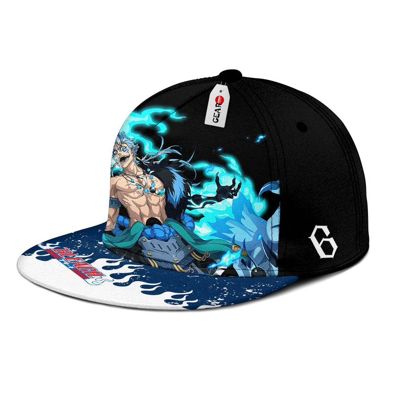 Grimmjow Jaegerjaquez Snapback Hat Custom BL Anime Hat