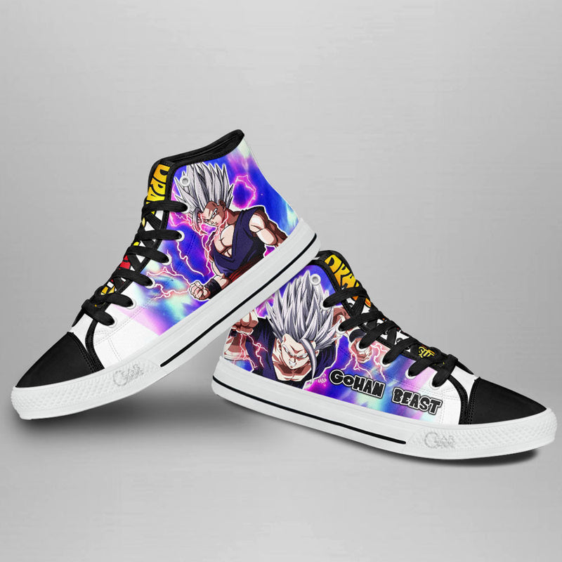 Gohan Beast High Top Shoes Custom For Anime Fans