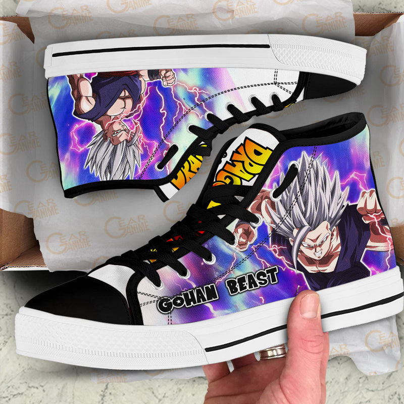 Gohan Beast High Top Shoes Custom For Anime Fans