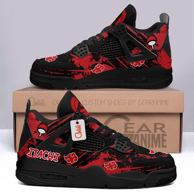 Akatsuki Itachi J4 Sneakers Personalized Name