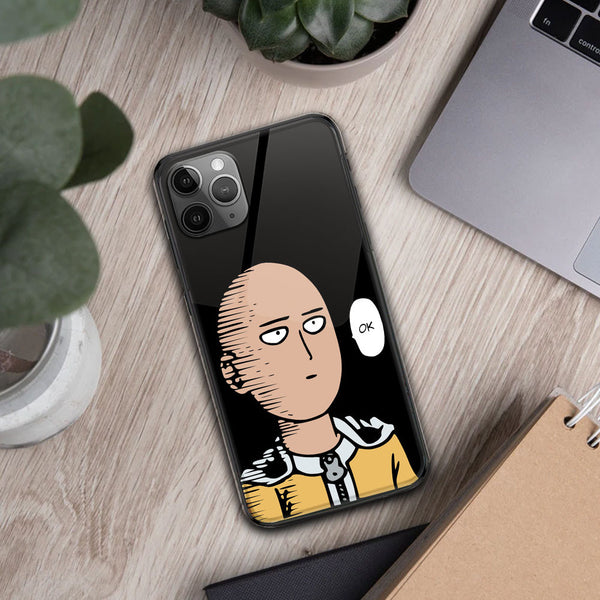 Saitama Ok Funny Anime Custom Led Phone Case PT2405