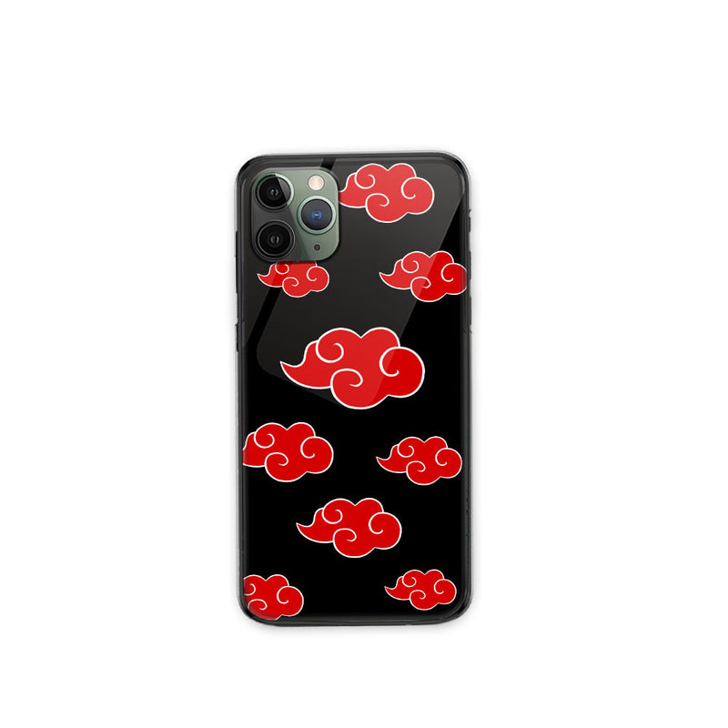 Akatsuki Symbol Pattern Anime Custom Led Phone Case PT2305