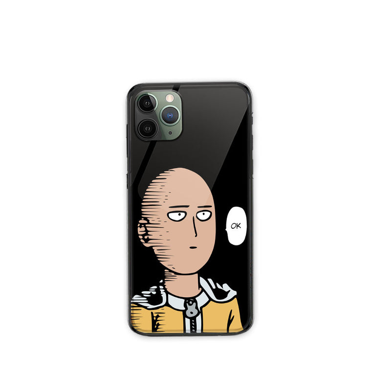 Saitama Ok Funny Anime Custom Led Phone Case PT2405