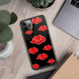 Akatsuki Symbol Pattern Anime Custom Led Phone Case PT2305