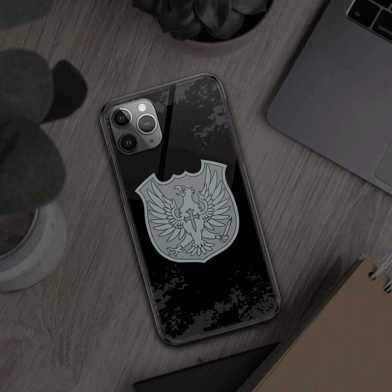 Silver Eagle Squad Symbol Anime Custom Led Phone Case PT2405