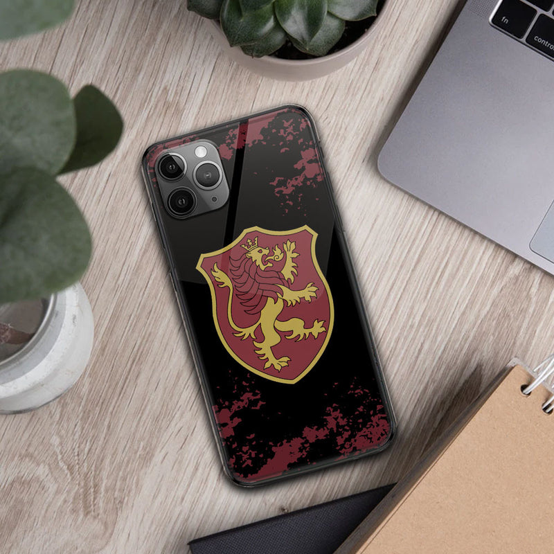 Crimson Lion Squad Symbol Anime Custom Led Phone Case PT2405