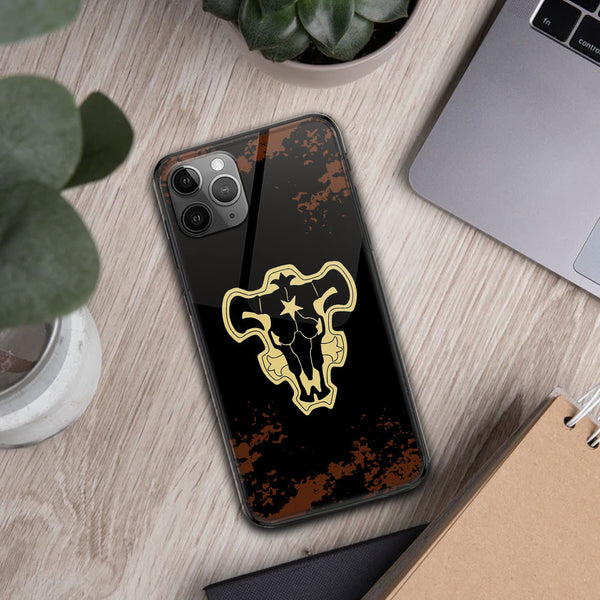 Black Bull Squad Symbol Anime Custom Led Phone Case PT2405