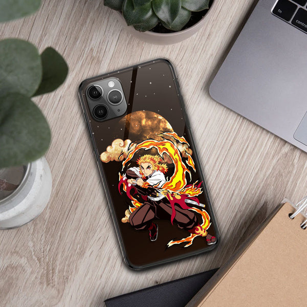 Kyojuro Rengoku Anime Custom Led Phone Case PT2605