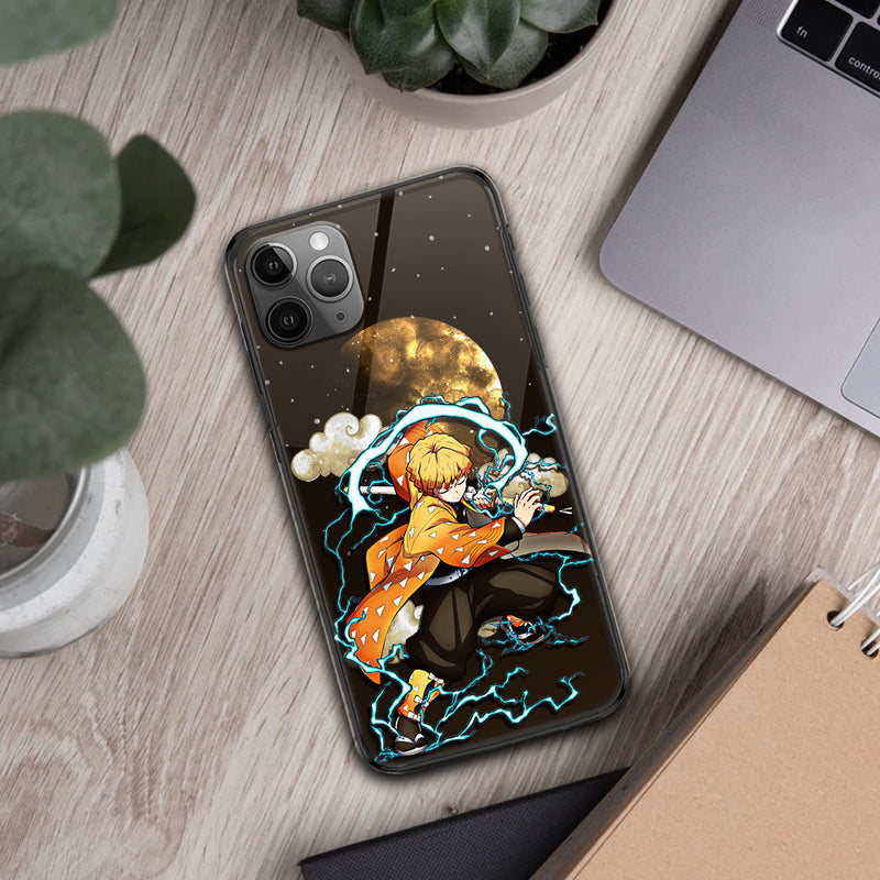 Zenitsu Anime Custom Led Phone Case PT2605