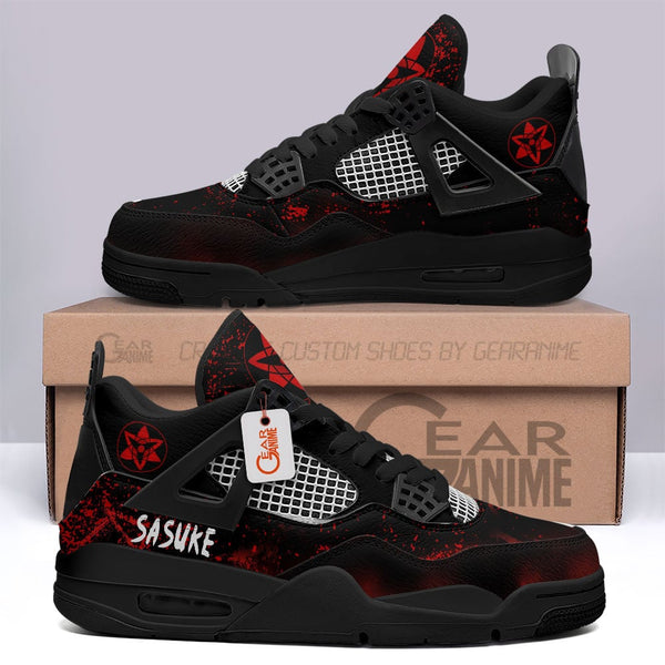 Sasuke Eternal Mangekyo Sharingan J4 Sneakers Anime Name MV1104