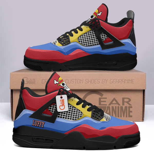 Monkey D Luffy J4 Sneakers Anime Name MN2903