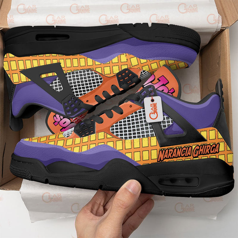 Narancia Ghirga J4 Sneakers Anime Name MN2903