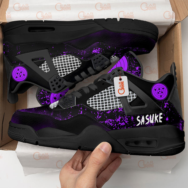 Sasuke's Rinnegan J4 Sneakers Personalized Shoes