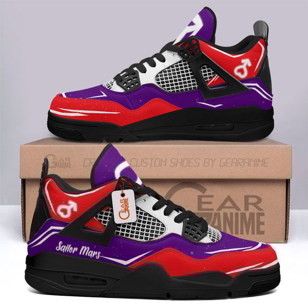 Sailor Mars J4 Sneakers Anime Name MV1304