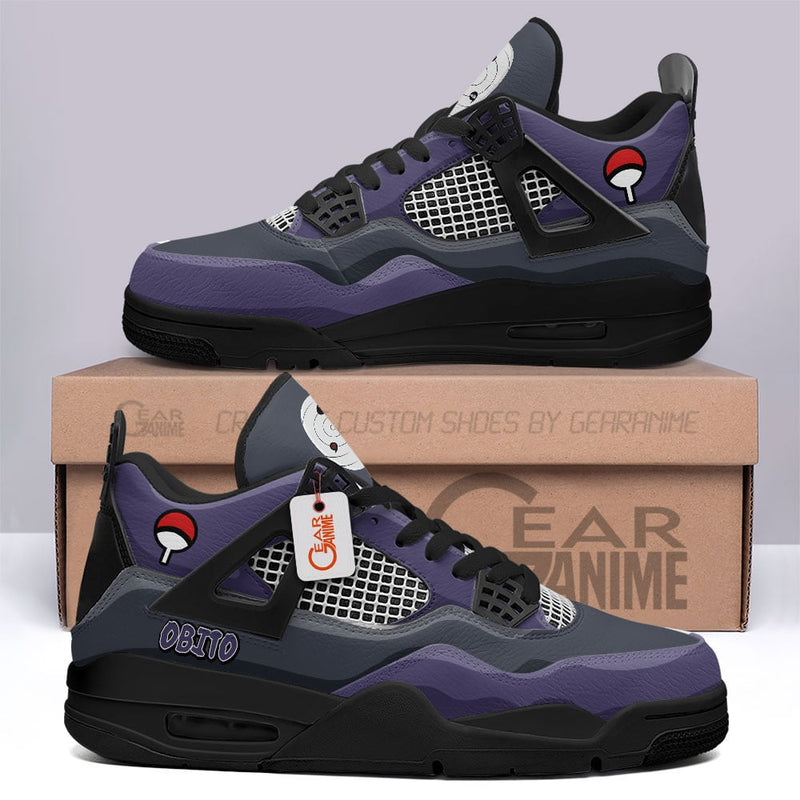 Obito Uchiha J4 Sneakers Personalized Shoes MN2903