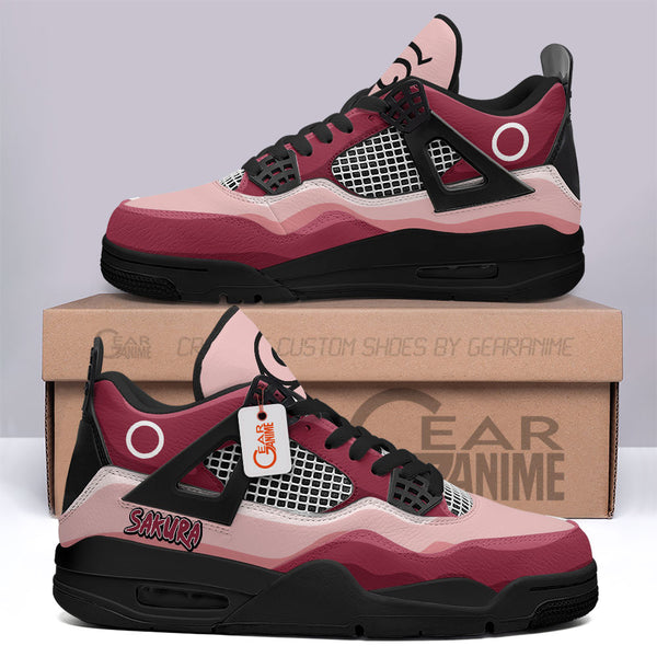 Sakura Haruno J4 Sneakers Personalized Shoes MN2903