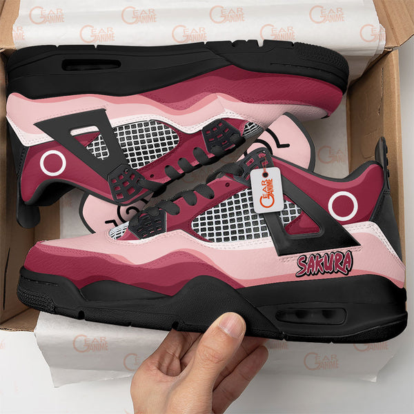 Sakura Haruno J4 Sneakers Personalized Shoes MN2903