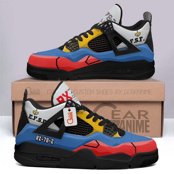 RX-78-2 Gundam J4 Sneakers Personalized Shoes MN2903