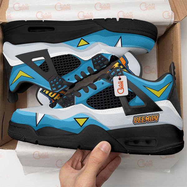 Veemon J4 Sneakers Digimon Personalized Shoes MN2903