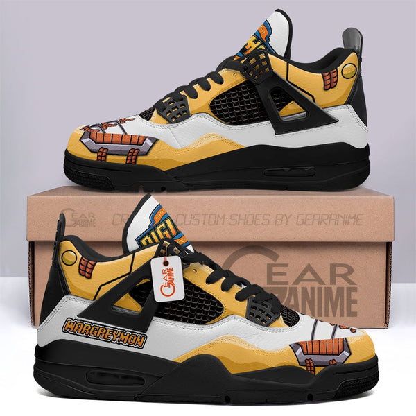 WarGreymon J4 Sneakers Digimon Personalized Shoes MN2903