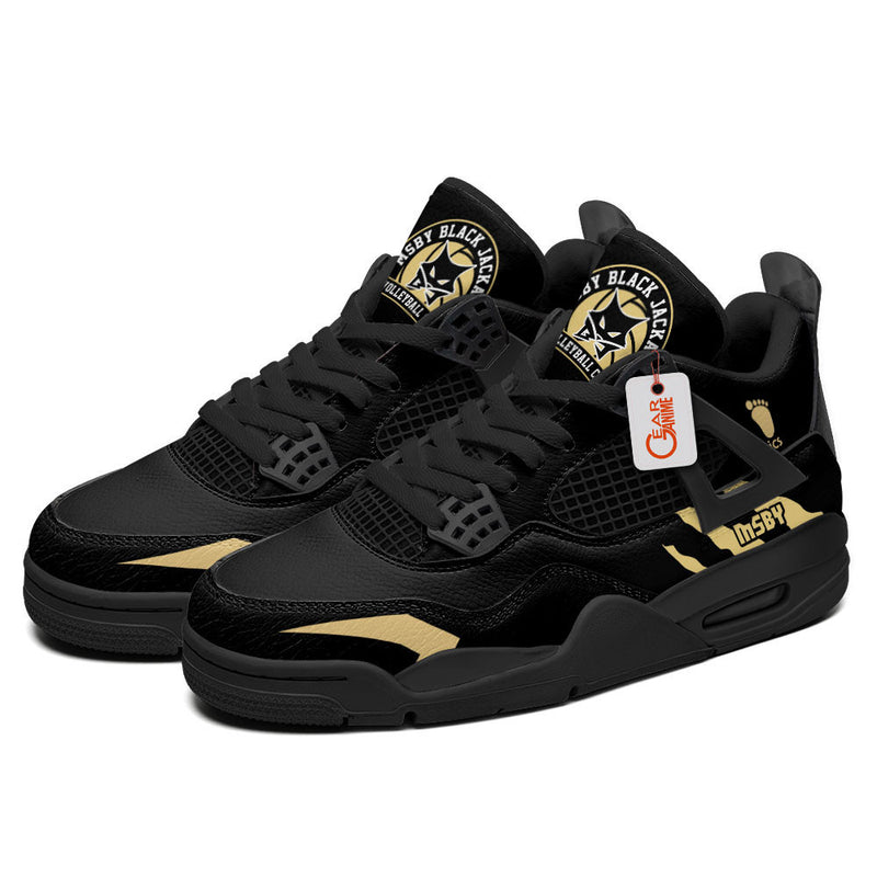 MSBY Black Jackals J4 Sneakers Personalized Shoes MN2903