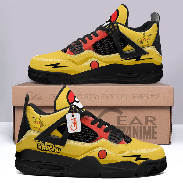 Pikachu J4 Sneakers Personalized Name