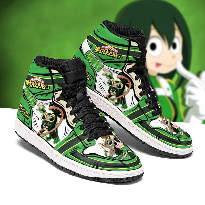 Tsuyu Asui J1 Sneakers Anime