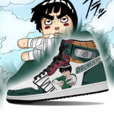 Drunken Fist Rock Lee J1 Sneakers Anime