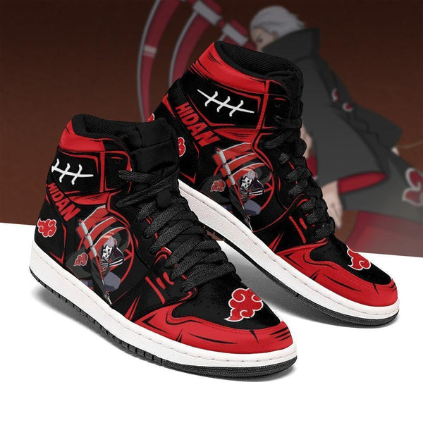 Hidan J1 Sneakers Anime Akatsuki Symbol Costume