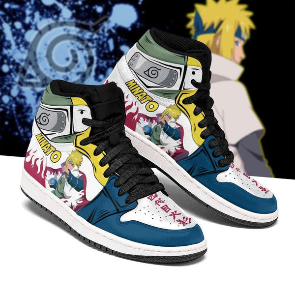 Minato Namikaze J1 Sneakers Anime Symbol Costume