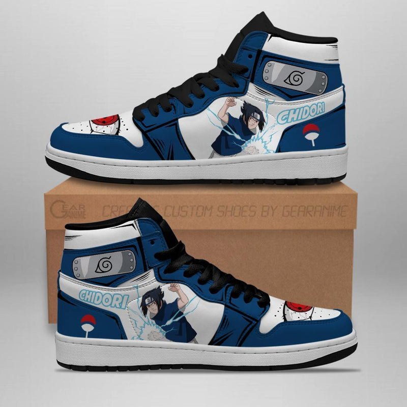 Uchiha Sasuke Chidori J1 Sneakers Anime