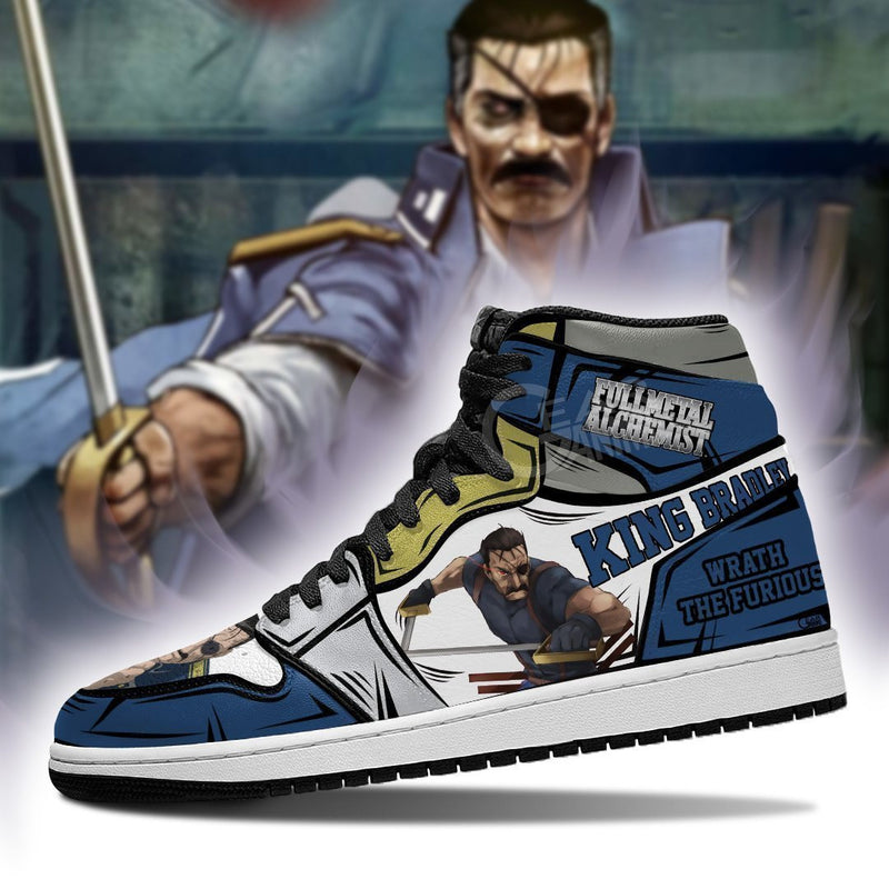 Fuhrer King Bradley J1 Sneakers AnimeFan